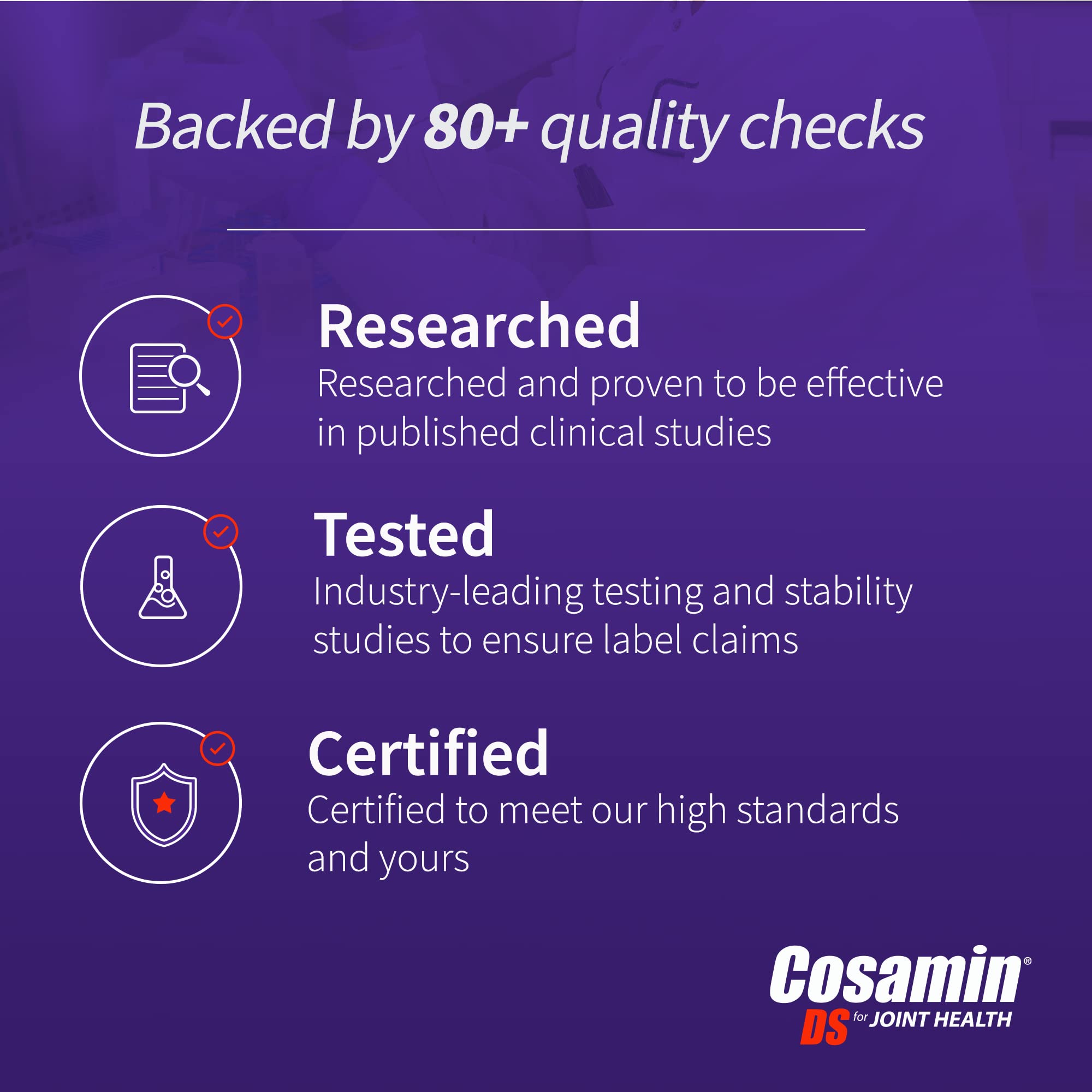 Nutramax Cosamin DS glucosamine HCl detail