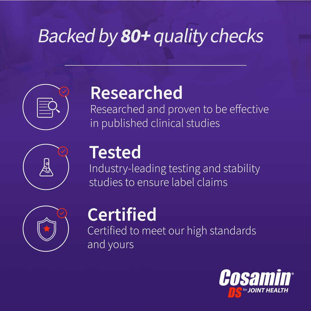 Nutramax Cosamin DS glucosamine HCl detail