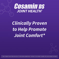 Cosamin DS ingredients label emphasizing dosages and quality