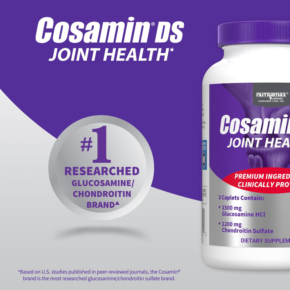 Cosamin DS packaging design reflecting American family owned heritage