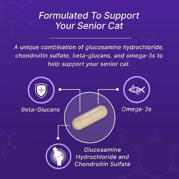 Nutramax Cosequin omega-3 enriched formula supports skin and coat.