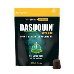 Nutramax Dasuquin for Large Dogs bottle front showing daily joint support