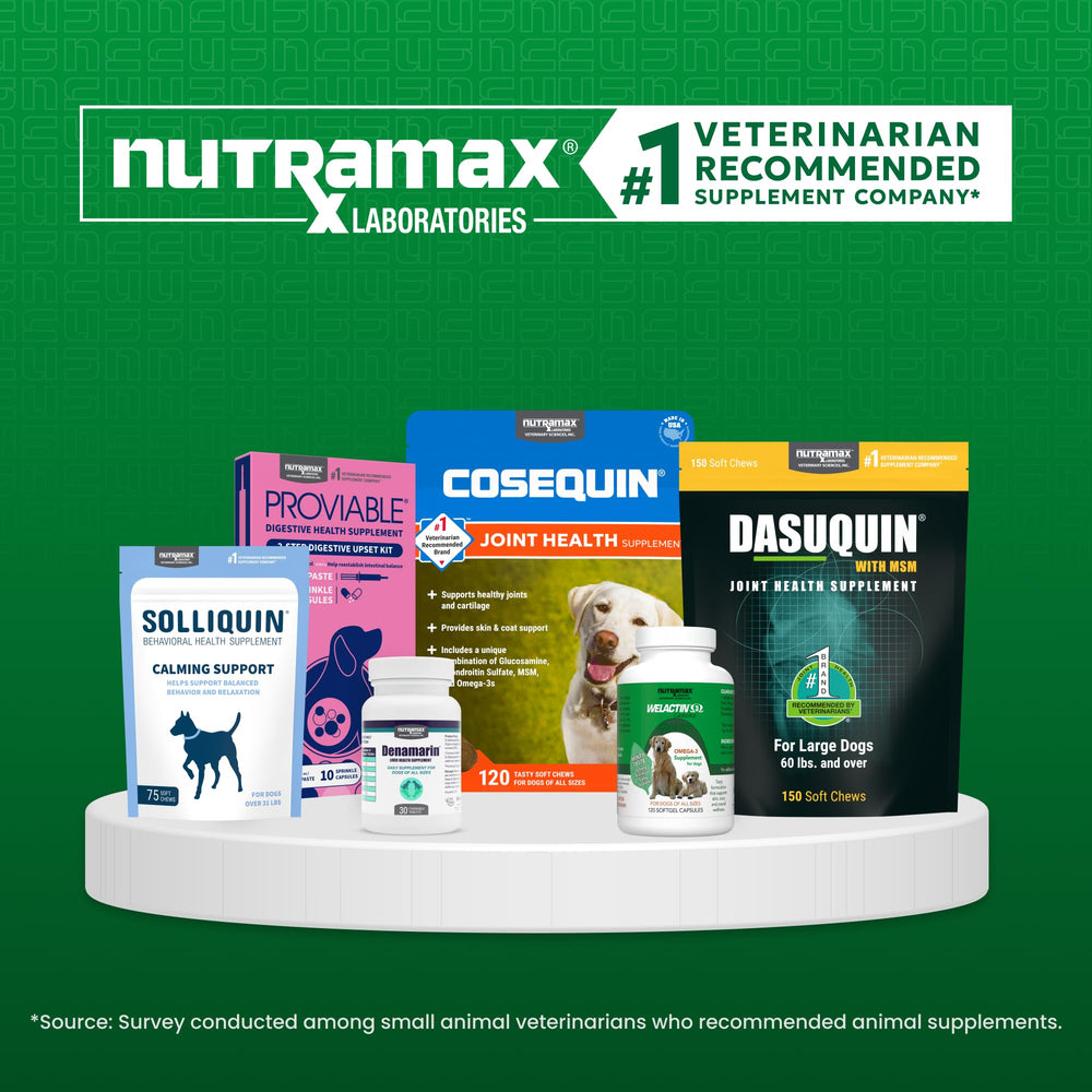 Nutramax Denamarin 30-count packaging on shelf.