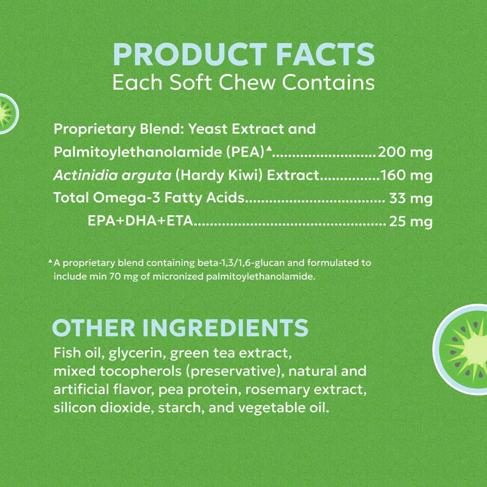 Nutramax Dermaquin textured soft chews illustrate palatable daily use.