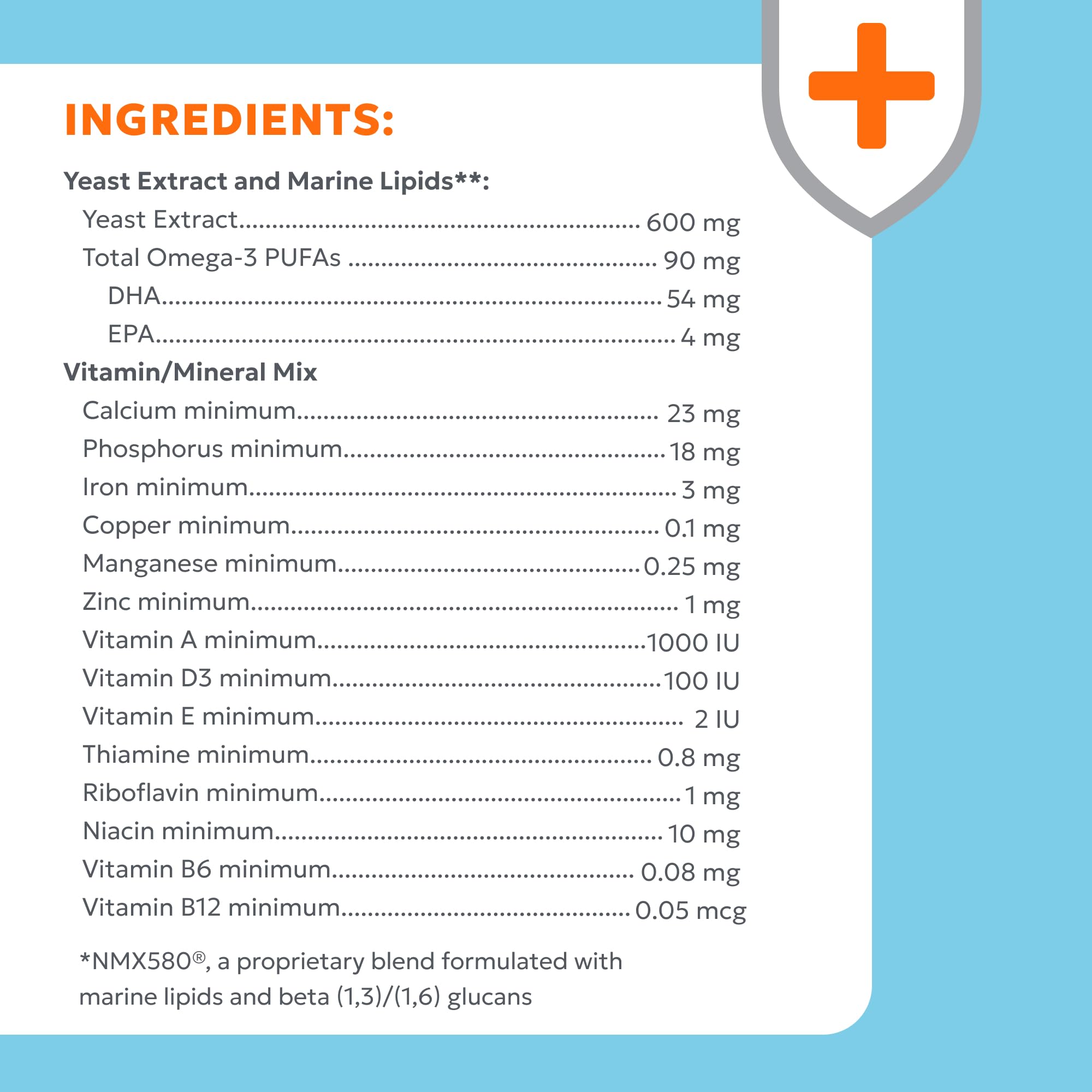 Nutramax Imuquin feeding time scenario shows easy daily dosing.