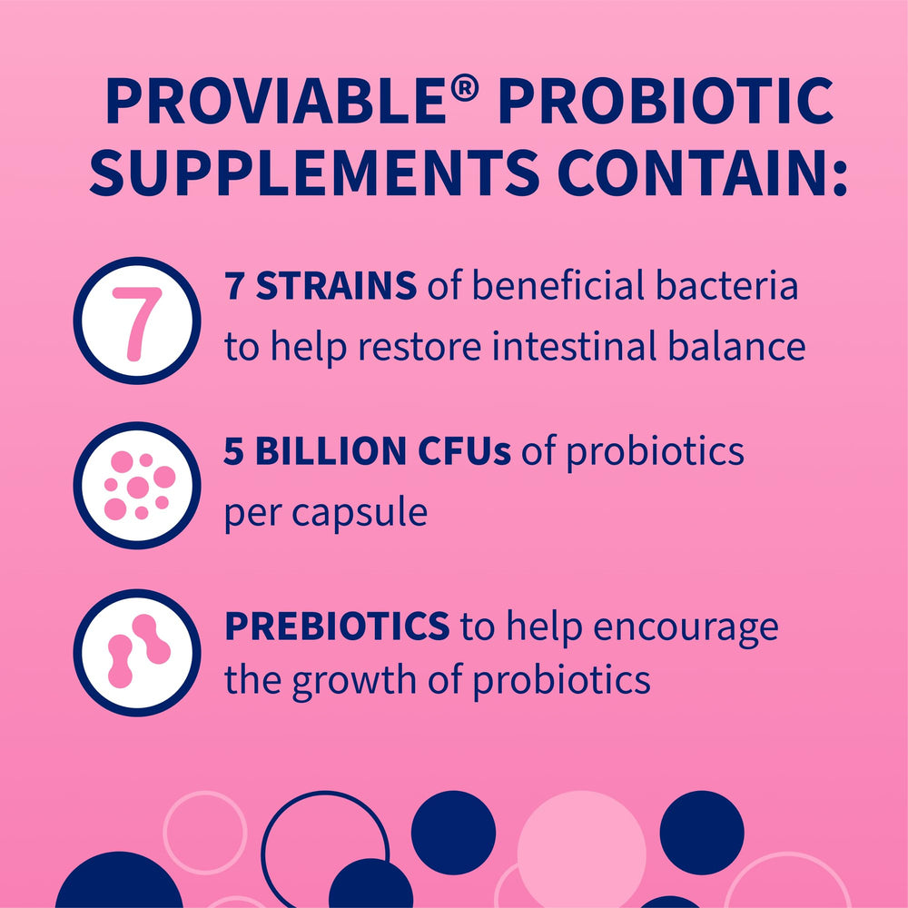 Nutramax Proviable probiotic chew for daily gut balance.