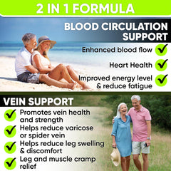 NutraPro vein support pills label highlights potential vein health benefits