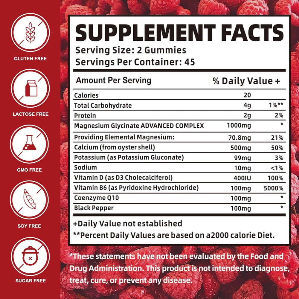 Nutravita Magnesium Glycinate Gummies bottle pour demonstrates convenient daily dosing.