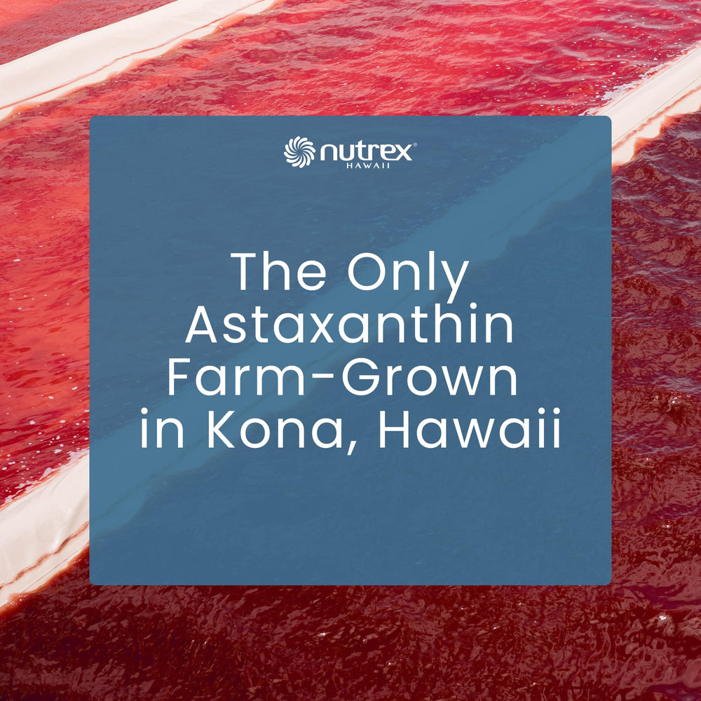 Nutrex Hawaii BioAstin health-kits-scene suggests easy daily routine.