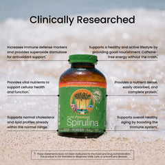 Yogurt topped with spirulina powder for color and nutrition.