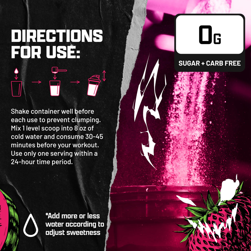 Nutrex Outrage ingredients list highlights L-Citrulline and key performance components