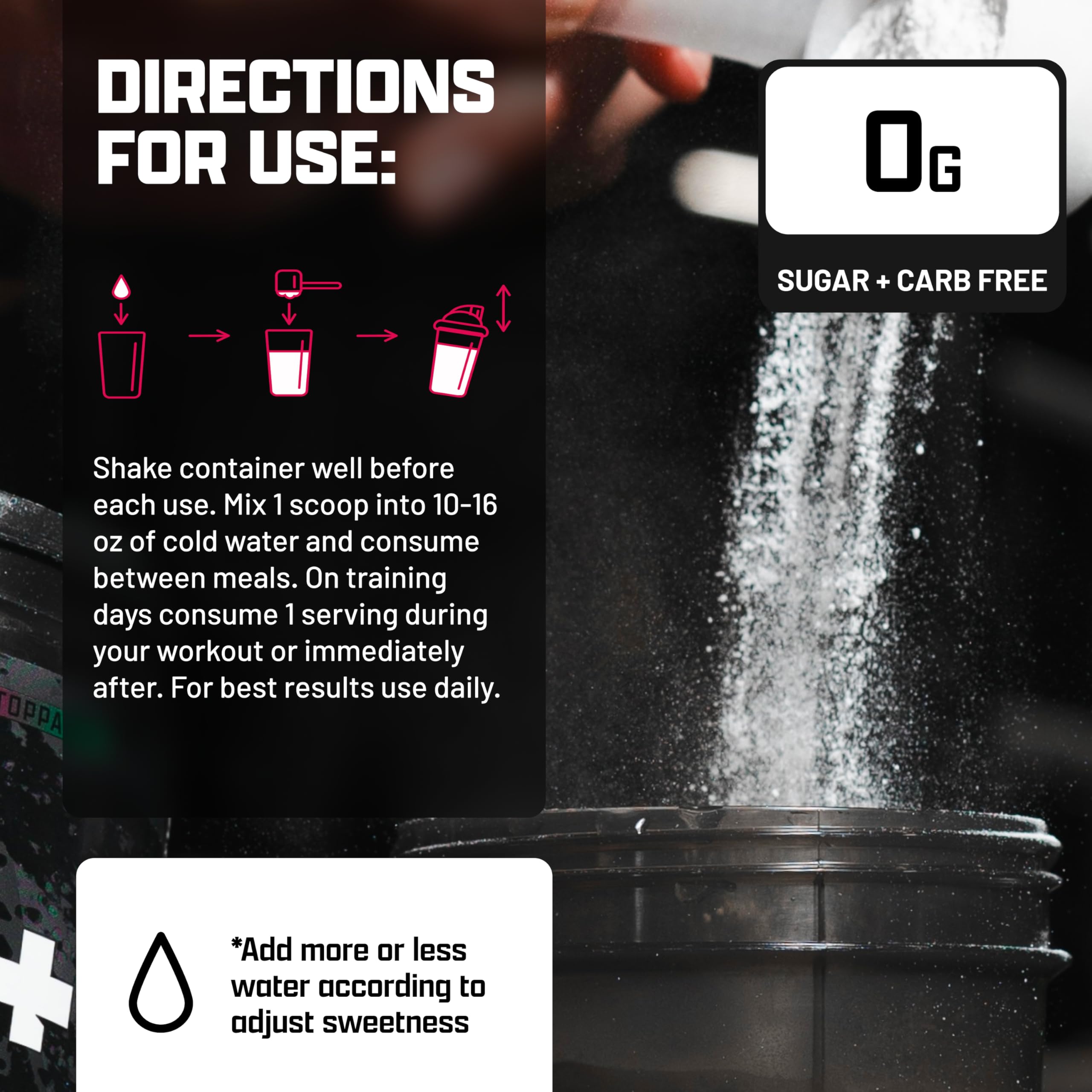 Nutrex Research EAA Hydration shaker bottle ready for intra-workout use