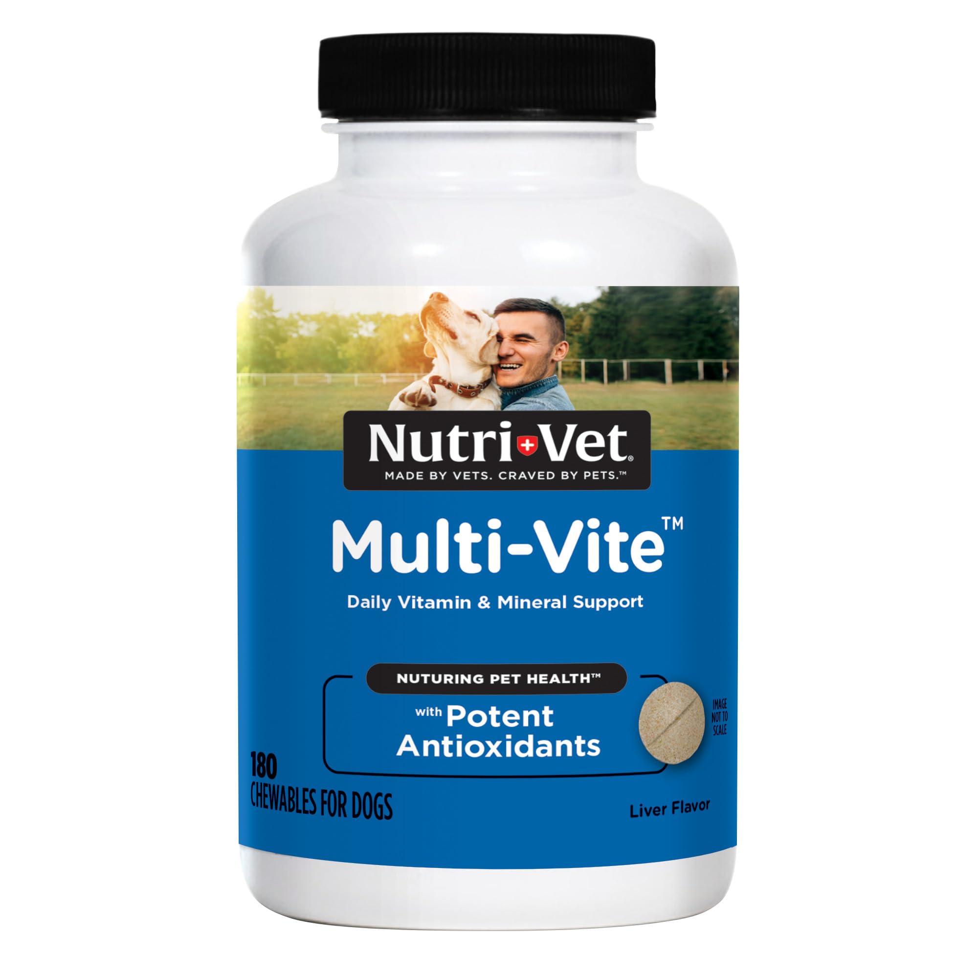 Nutri-Vet Multi-Vite chews in bottle promote daily immune support for dogs