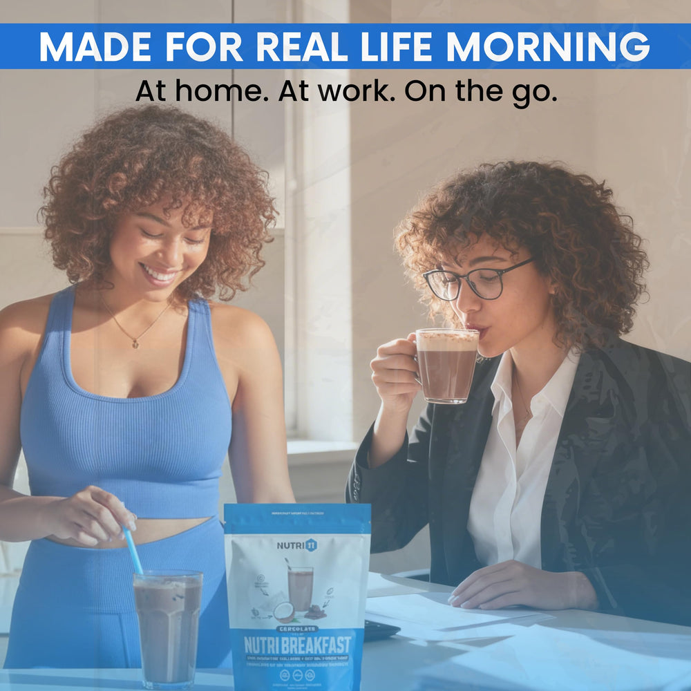 Nutri11 Grass-fed collagen types I & III jar, premium protein source.