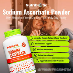 Scoop beside NutriBiotic powder for precise dosing