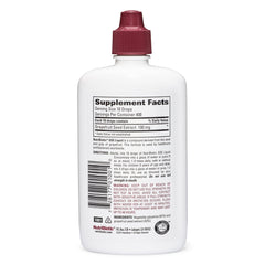 NutriBiotic GSE dropper image, easy to mix with water or juice