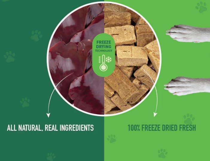 Nutri Bites beef liver ingredient closeup highlighting natural protein source