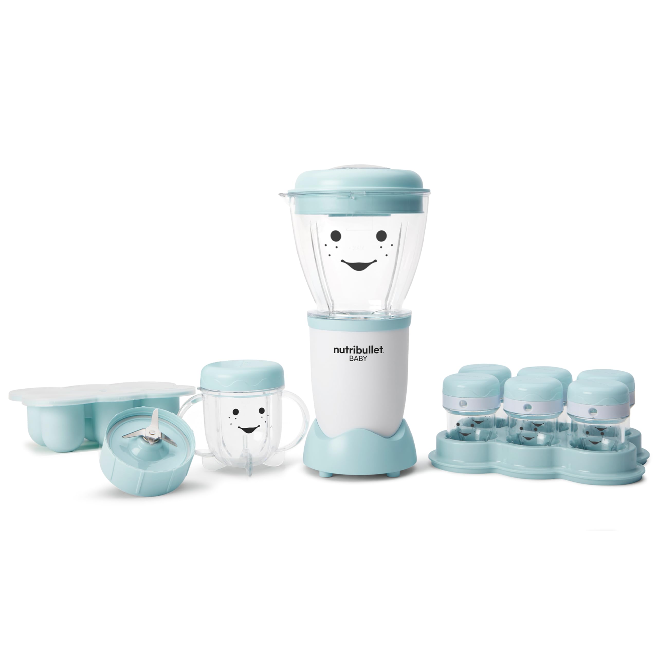 NutriBullet NBY-50100 baby blending blade creates lump-free textures for tiny taste buds.