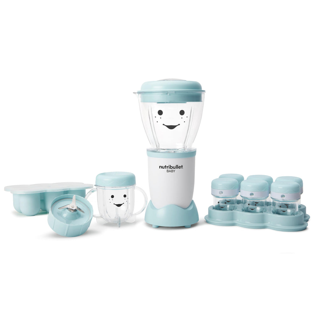 NutriBullet NBY-50100 baby blending blade creates lump-free textures for tiny taste buds.