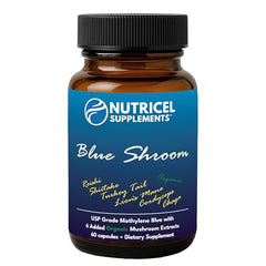 Nutricel label close-up showing clear 7 mg dosage for daily use