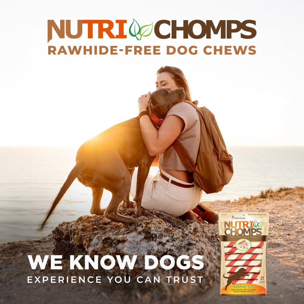 NutriChomps resealable bag keeping treats fresh after opening