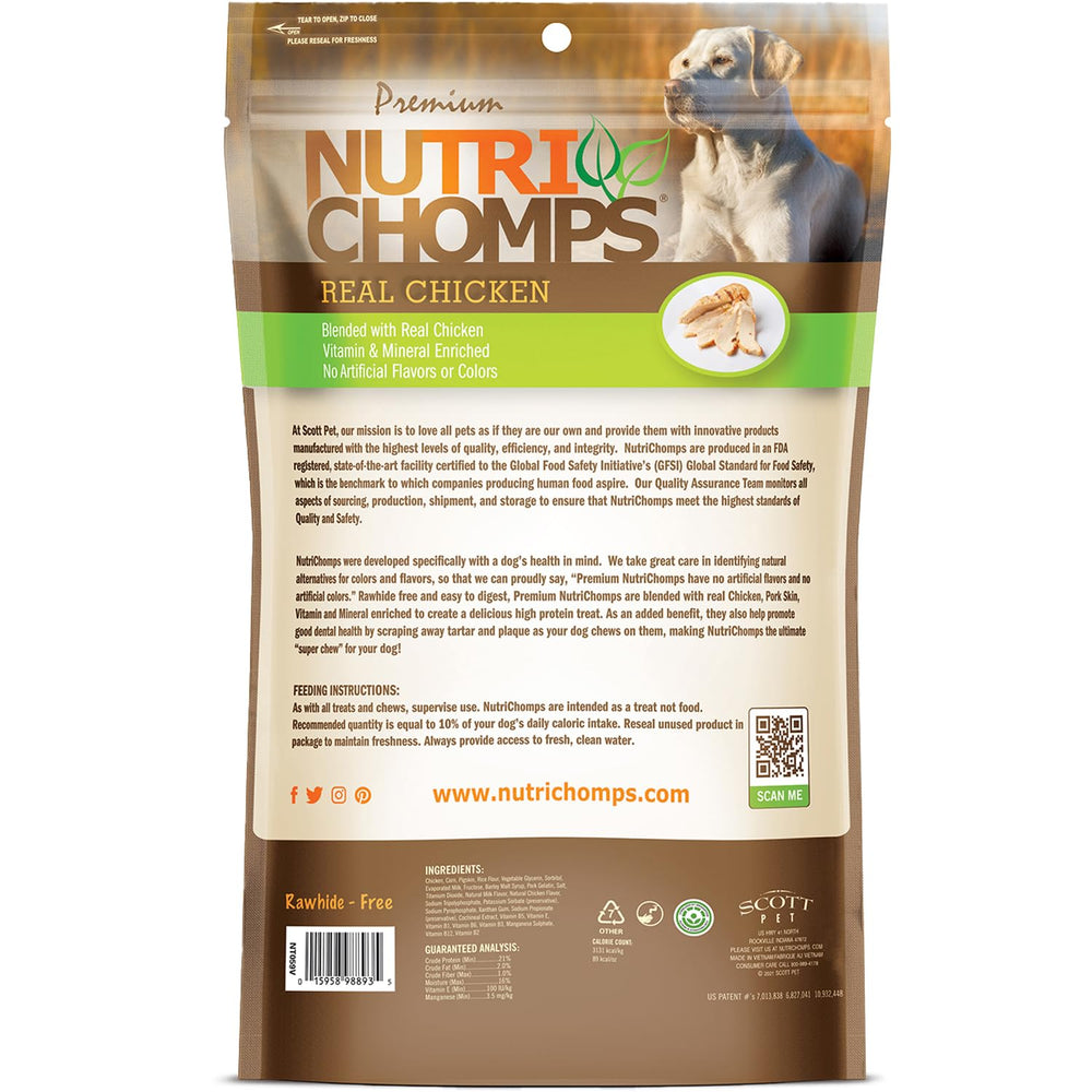 NutriChomps fortified with vitamins and minerals for canine wellness
