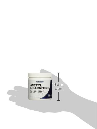 Nutricost Acetyl L-Carnitine HCI dissolving in water for convenient use.