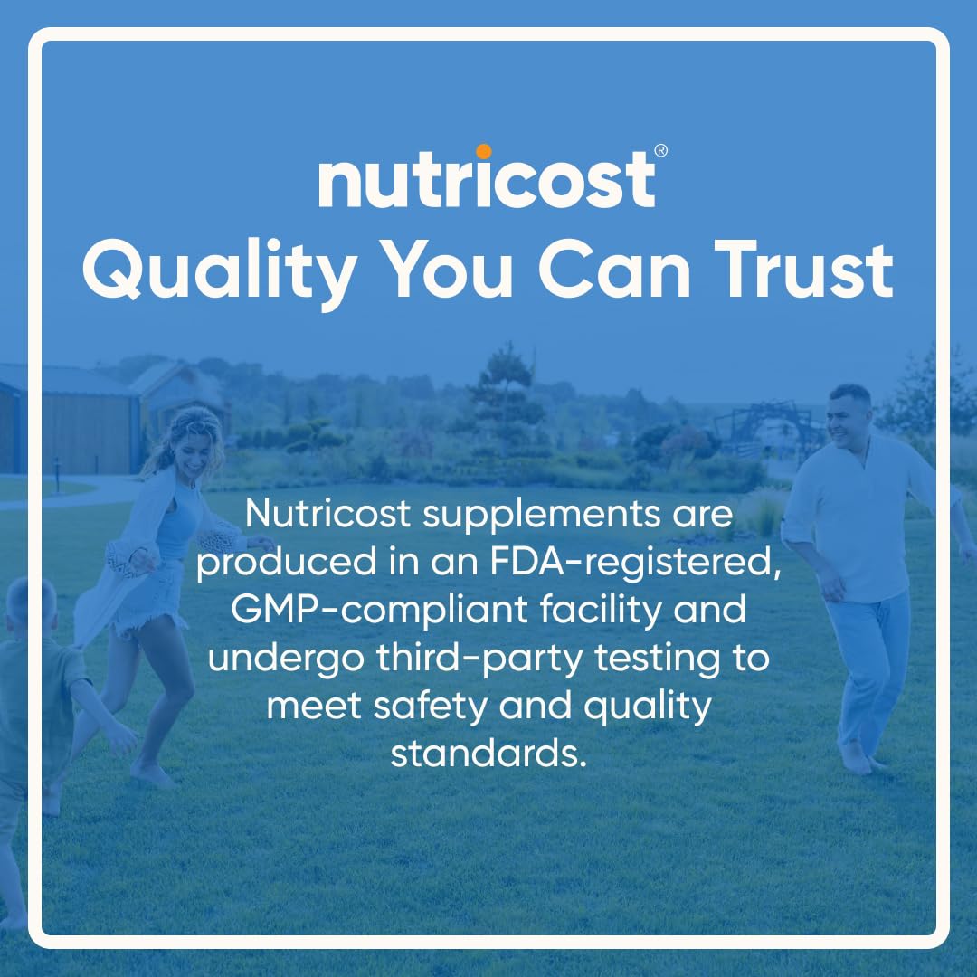 NSF GMP compliant facility badge on packaging.