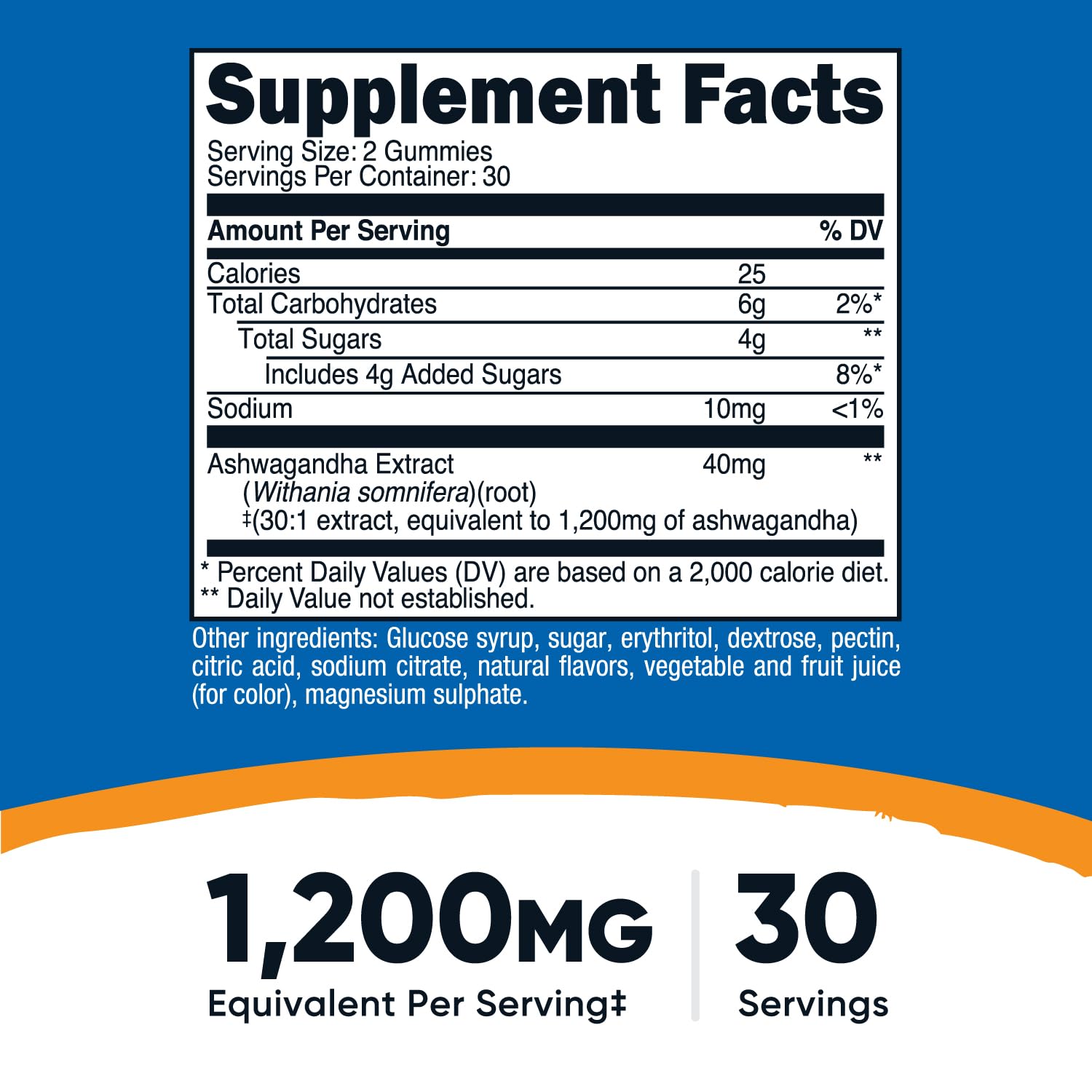 Nutricost Ashwagandha gummies closeup showing soft berry texture.