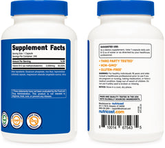 Nutricost B12 vegetarian capsules emphasize plant-based formula