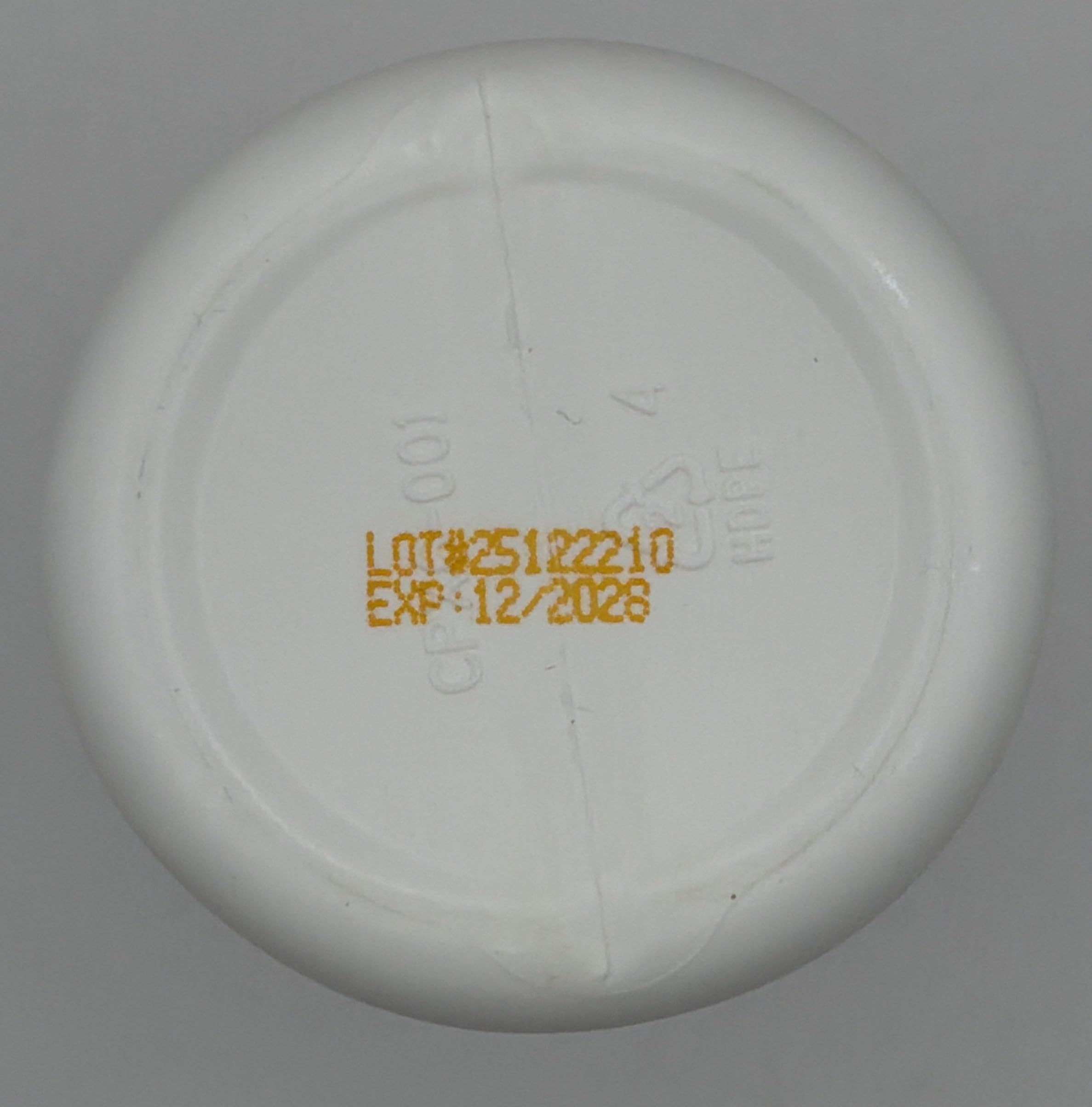 Nutricost boric acid 600mg storage guidance on packaging.