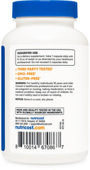 Nutricost boron bottle being held for easy daily supplementation