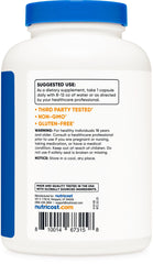 Bottle label highlights 240 servings for easy daily planning.