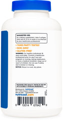 Nutricost CLA label with third-party testing certificates for quality