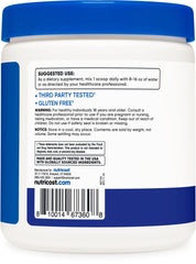 Nutricost EAA gluten-free and non-GMO badge on packaging
