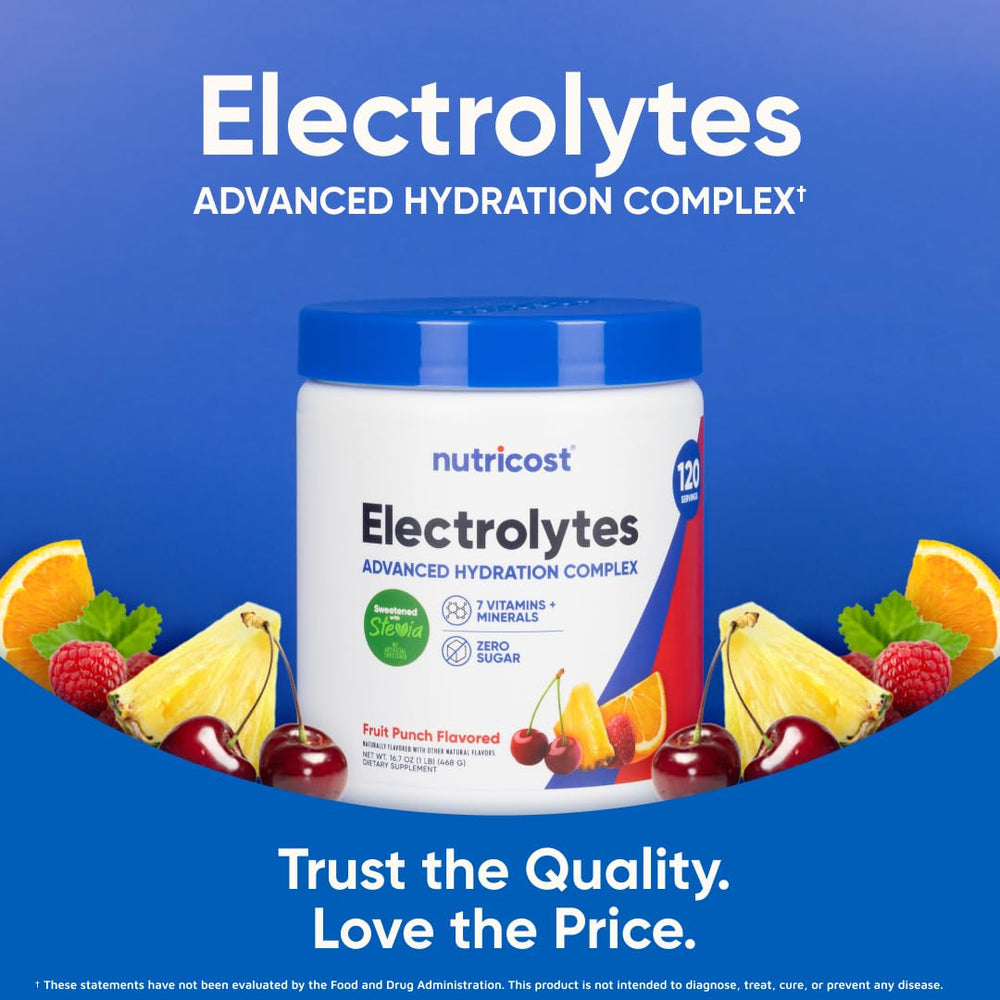 Nutricost Electrolyte Complex Powder during outdoor exercise for hydration.