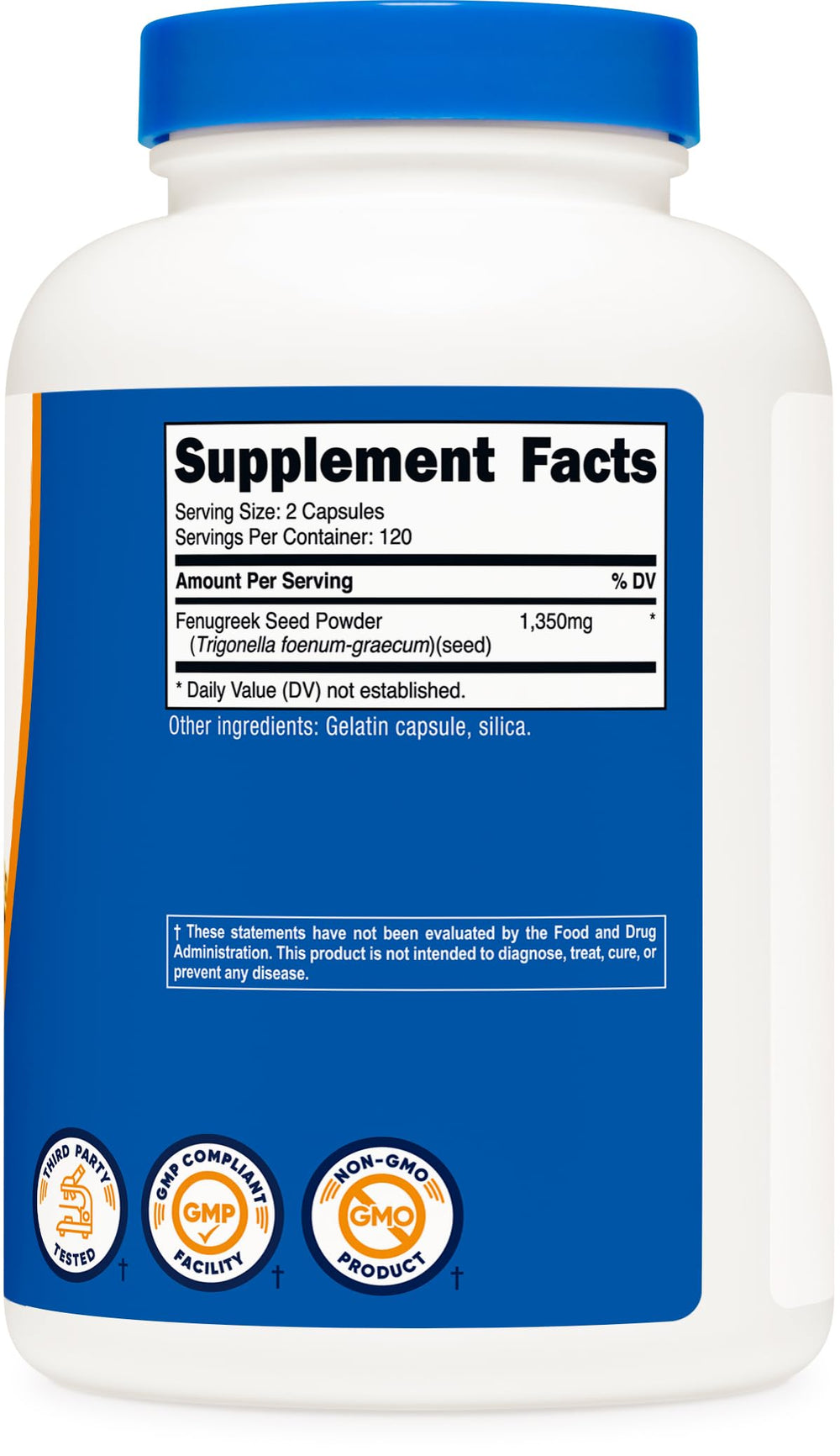 Packaging reveals 240 capsules for extended supply