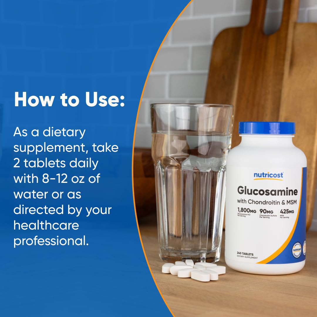 Nutricost product with gluten-free and non-GMO icons for clean-label appeal