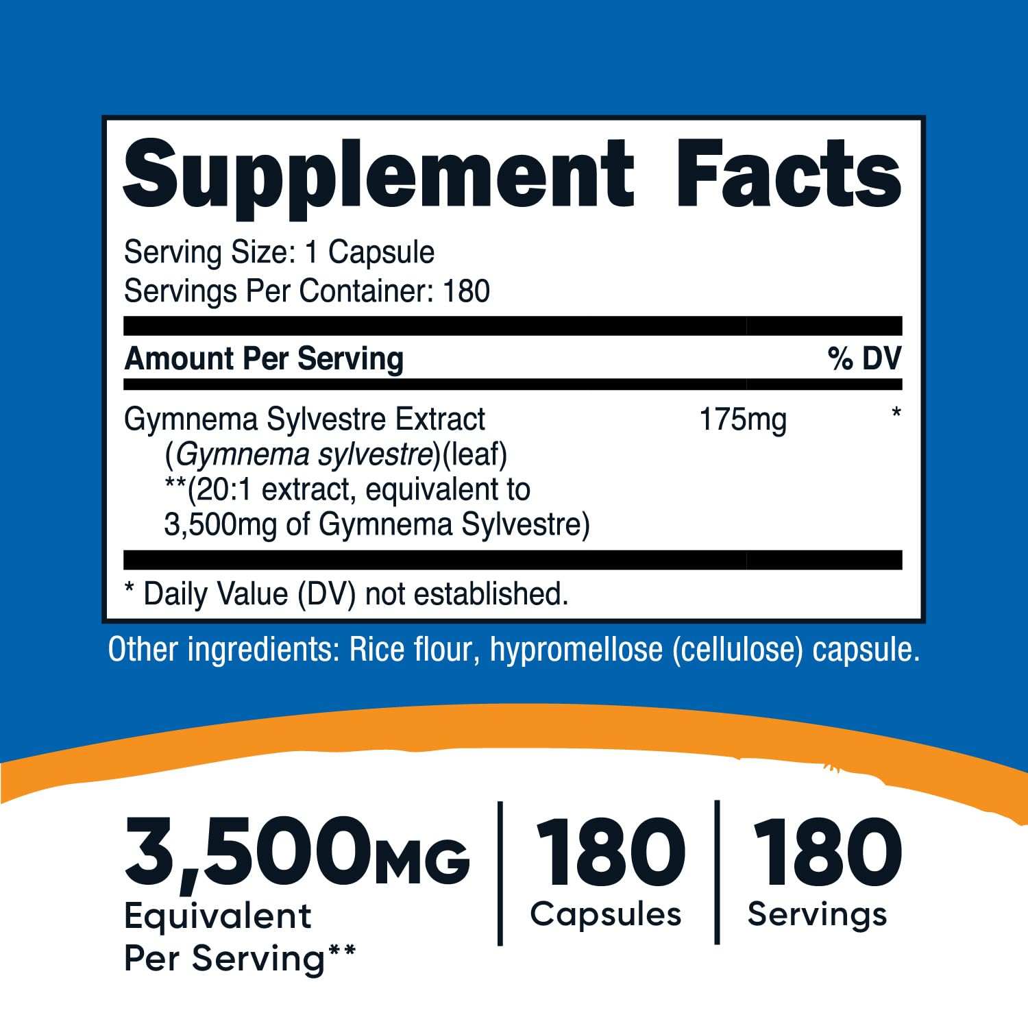 Nutricost Gymnema Sylvestre capsules in hand show vegetarian-friendly supplement convenience