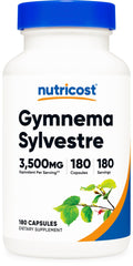 Nutricost Gymnema Sylvestre extract bottle front for daily plant-based support