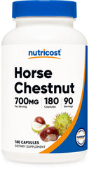 Nutricost Horse Chestnut Extract Capsules bottle shown for daily wellness support.