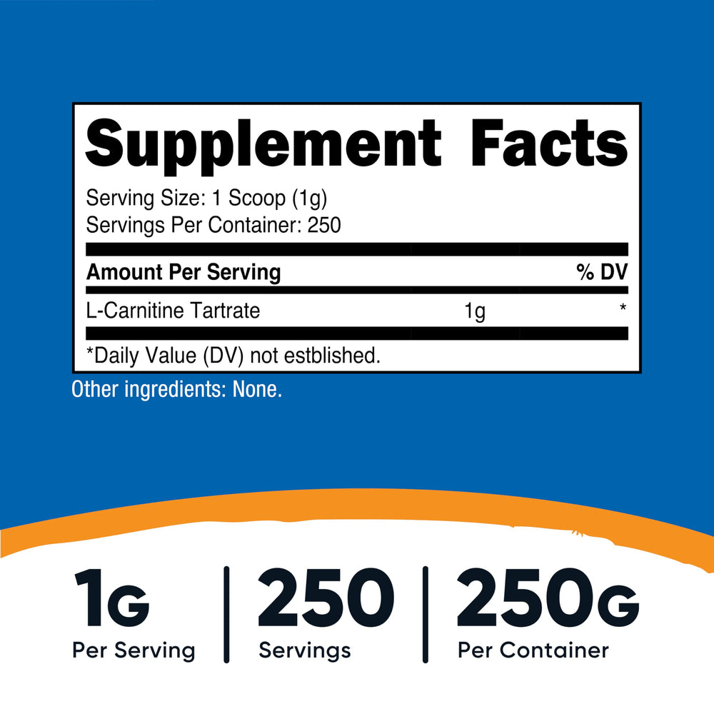Included serving scoop for precise 1 gram servings.