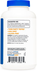 Nutricost L-Theanine pour shot suggests easy portioning for study or work.