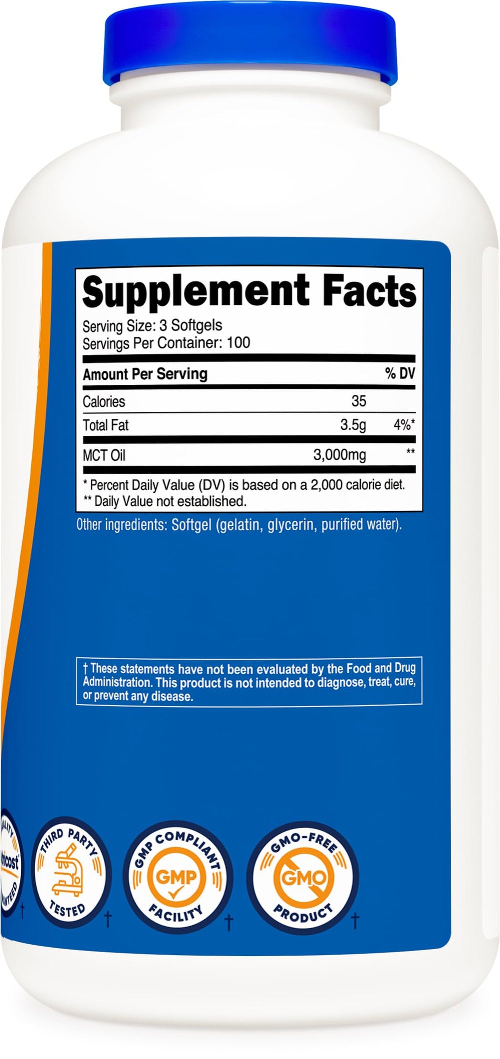 MCT softgels on kitchen counter fit low-carb lifestyle routines.