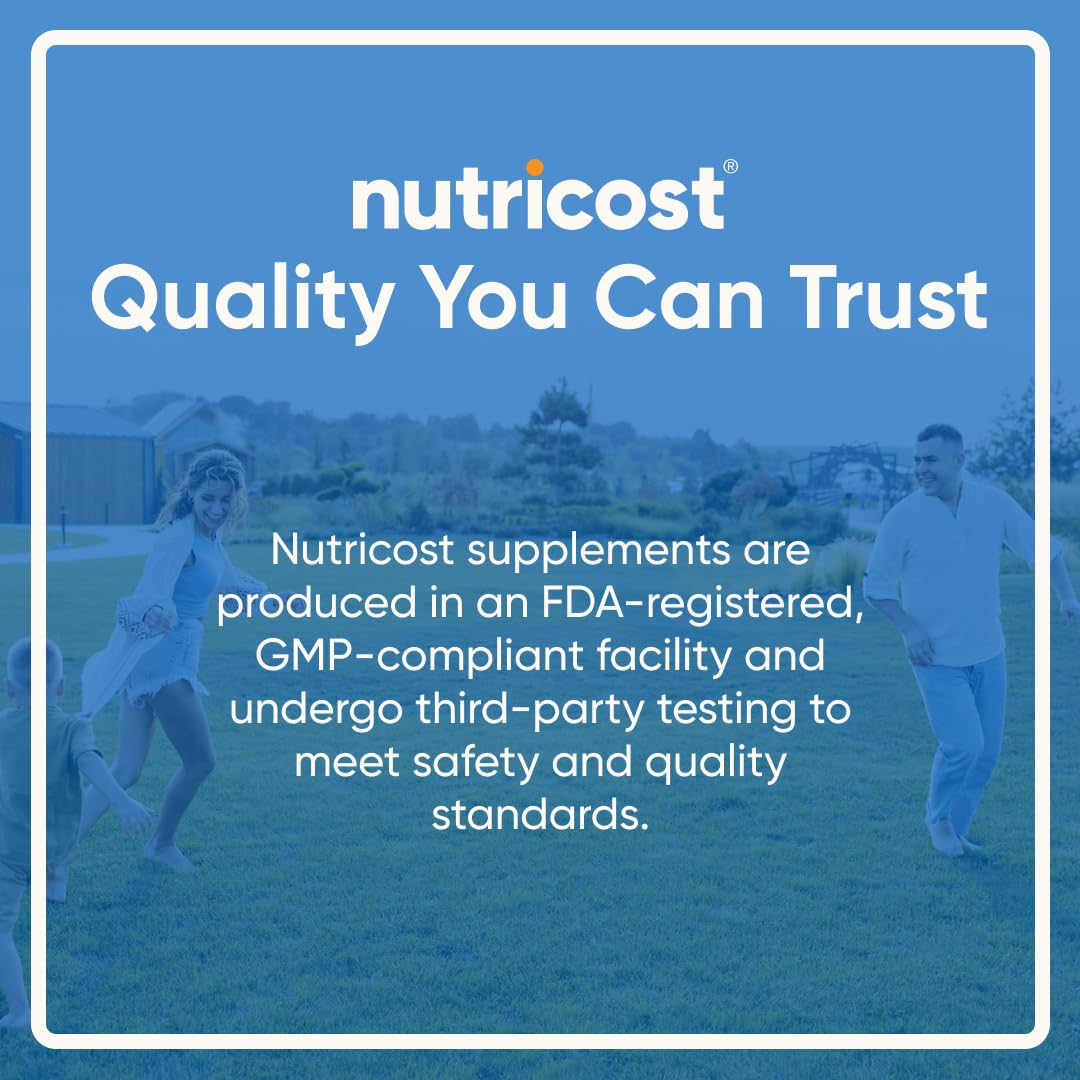 Nutricost NAD+ bottle top view showing secure cap.