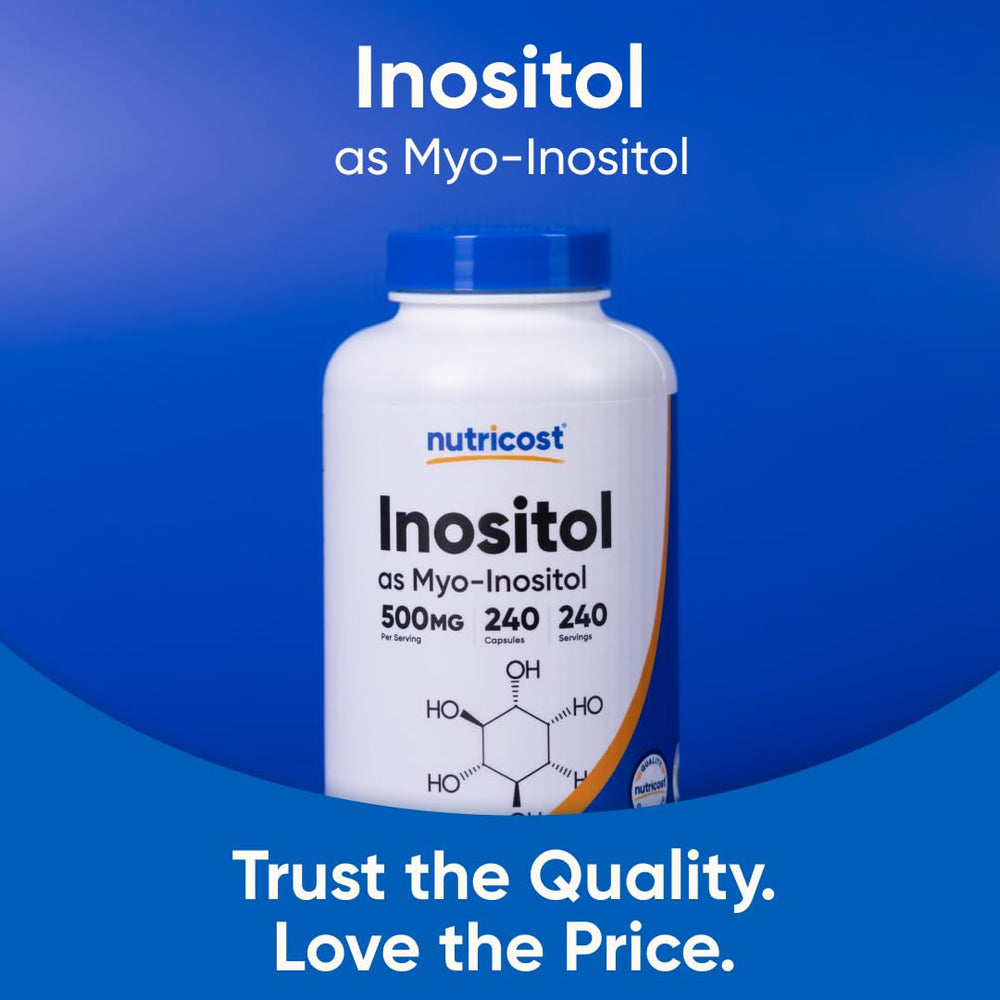 NSF-GMP facility badge on Nutricost packaging.