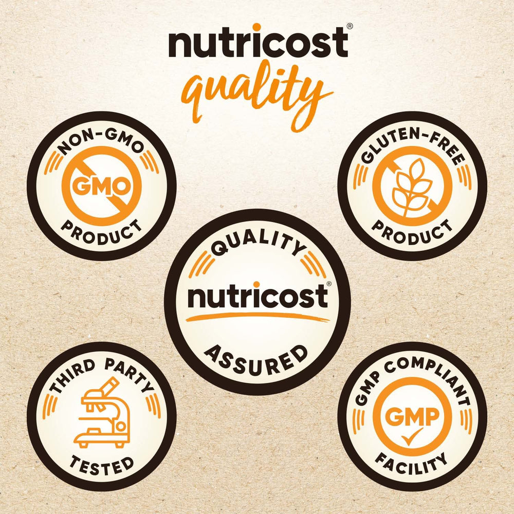 Nutricost Organic Cranberry Powder pouring into a glass