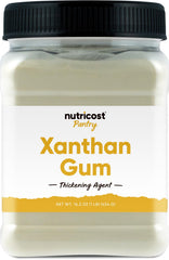 Nutricost Xanthan Gum bottle 1lb for versatile baking and gluten-free recipes.
