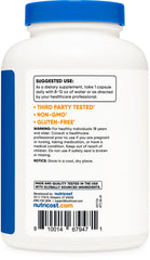 Nutricost Potassium Citrate bottle in a kitchen setting suggests routine use for daily electrolyte support.