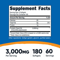 Close-up of the Nutricost label, GMO-free and gluten-free formulation highlighted.